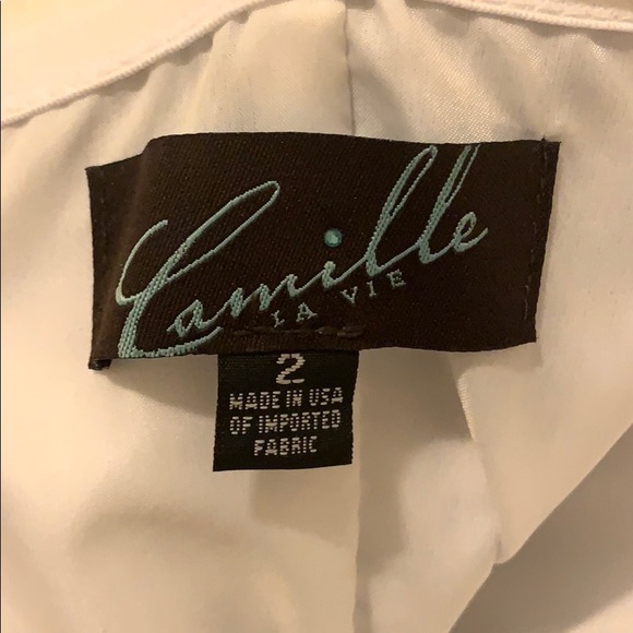 Strapless high-low gown - Picture 8 of 8